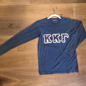 Kappa Kappa Gamma long sleeve T-shirt.